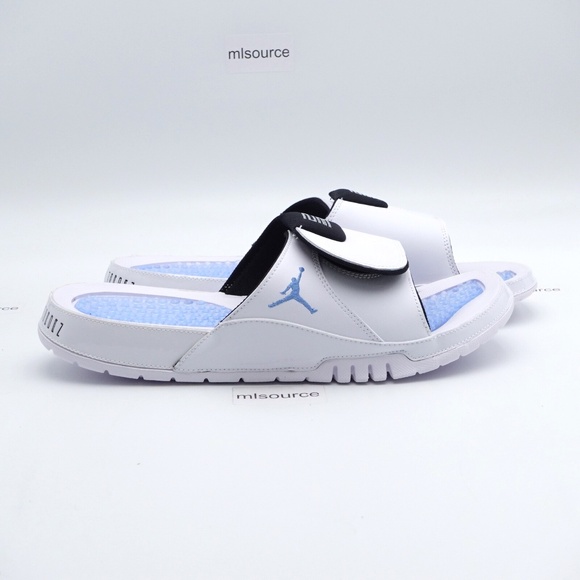 SLD NEW Size 12 Men's Jordan Hydro XI Retro Slide Sandals FN2452-104 White - Picture 3 of 7